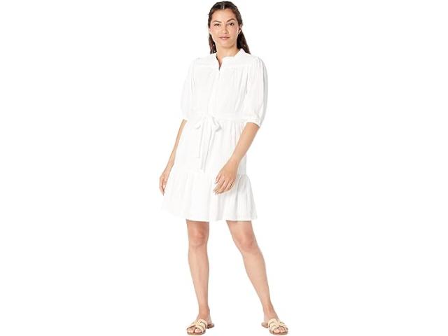 (取寄) マギー ロンドン レディース コットン ミニ フィットアンドフレア Maggy London women Cotton Mini Fit-and-Flare Ivory