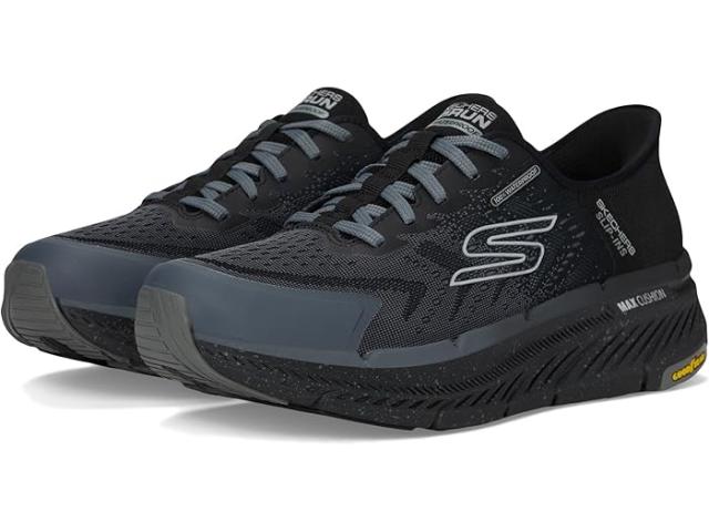 (取寄) スケッチャーズ メンズ ハンズ フリー スリップ-インス マックス クッショニニグ プレミア 2.0 - 100パーセント ウォータープルーフ SKECHERS men Hands Free Slip-ins Max Cushioning Premier 2.0 - 100% Waterproof Stanch Black/Black