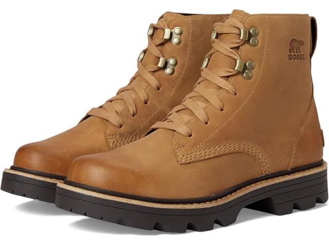 (取寄) ソレル レディース レベル RD ブーツ レース ウォータープルーフ SOREL women Revel Rd Boots Lace Waterproof Tawny Buff/Blackened Brown