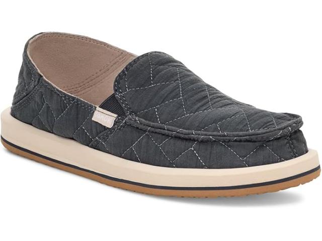 (取寄) サヌーク レディース ドンナ キルテッド Sanuk women Donna Quilted Slate