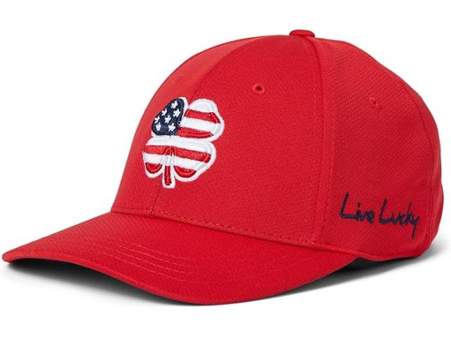 (取寄) ブラッククローバー USA バーテックス ハット Black Clover Usa Vertex Hat Red Hat/3d American Flag Clover