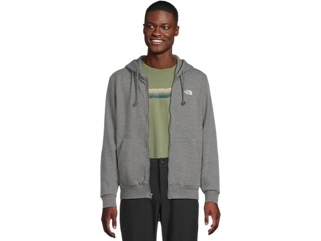 (取寄) ノースフェイス メンズ エボリューション エンブ フル ジップ ブーディ The North Face men Evolution Emb Full Zip Hoodie TNF Mid Grey Heather