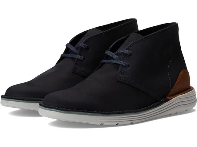 (取寄) クラークス メンズ ブラーンツ ミッド Clarks men Clarks Brahnz Mid Navy Nubuckの通販は