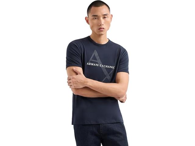 (取寄) アルマーニエクスチェンジ メンズ コットン ジャージ Armani Exchange men Cotton Jersey Navy