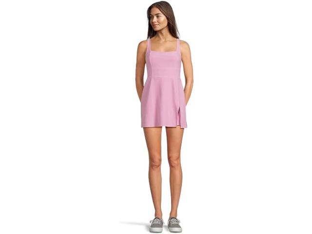 (取寄) ビヨンドヨガ レディース スペースダイ コート アピール ミニ ドレス Beyond Yoga women Spacedye Court Appeal Mini Dress Pink Haze Heather