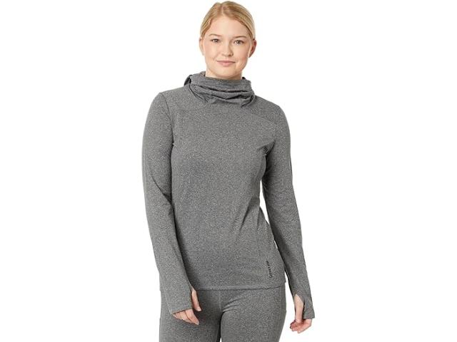 (取寄) ホットチリ レディース ミクロ エリート チャミ バラクラバ ブーディ Hot Chillys women Hot Chillys Micro Elite Chamois Balaclava Hoodie Graniteの通販は