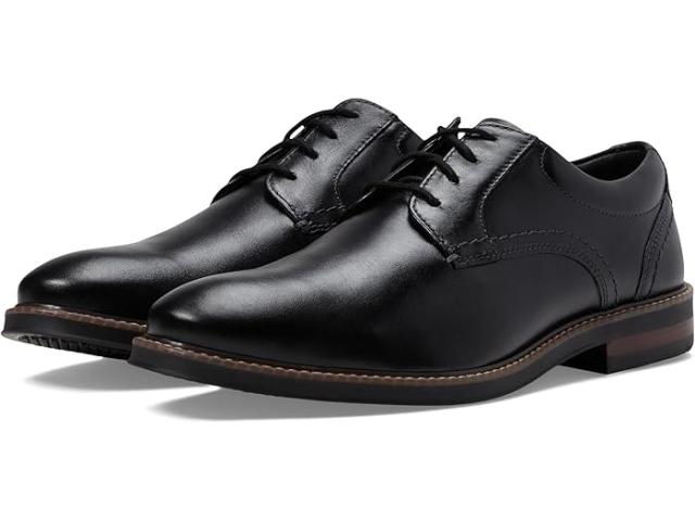 (取寄) ナン ブッシュ メンズ カルドロン プレーン トゥ オックスフォード Nunn Bush men Calderone Plain Toe Oxford Black