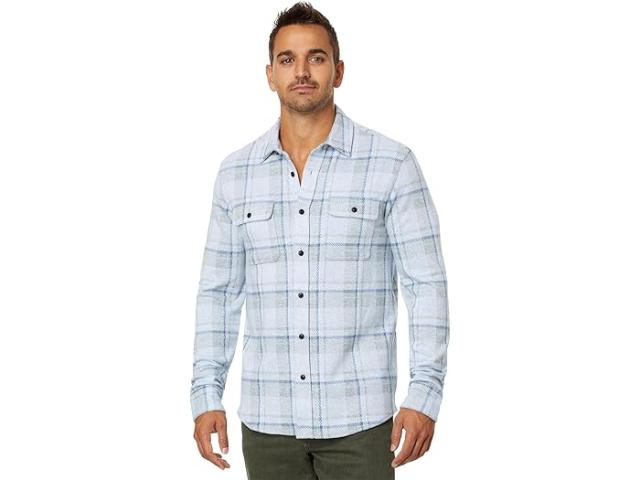 (取寄) ファリティ メンズ レジェンド セーター シャツ Faherty men Faherty Legend Sweater Shirt Maine Sky Plaid