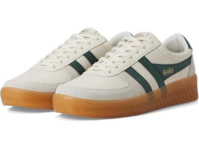 (取寄) ゴーラ メンズ グランドスラム エリート Gola men Gola Grandslam Elite Off-White/Evergreen/Gum
