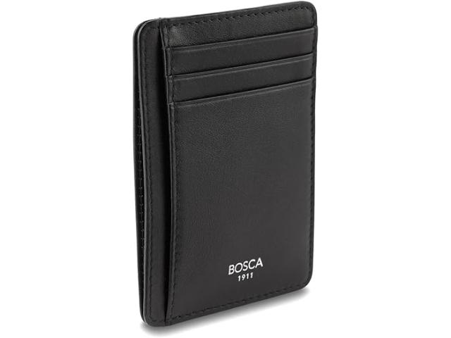 (取寄) ボスカ メンズ ナッパ ヴィテッロ - セブンポケット Id Rfid カード ケース Bosca men Nappa Vitello - Seven-Pocket ID RFID Card Case Black 取寄) ボスカ メンズ ナッパ ヴィテッロ - セブンポケット Id Rfid