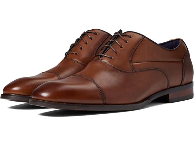 取寄) ステイシー アダムス メンズ キャップ トゥ オックスフォード