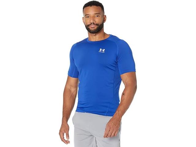 (取寄) アンダーアーマー メンズ ヒートギア アーマー コンプレッション ショート スリーブ Under Armour men Under Armour Heatgear Armour Compression Short Sleeve /White