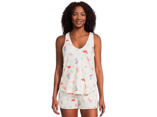 (取寄) ピー ジェイ サルベージ レディース アメリカン ハニー パジャマ セット P.J. Salvage women American Honey Pajama Set Ivory