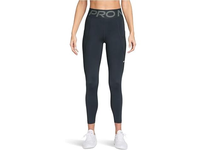 (取寄) ナイキ レディース プロ スカルプト ドライ-フィット ハイライズ 7/8 レギンス ウィズ ポケッツ Nike women Pro Sculpt Dri-FIT High-Rise 7/8 Leggings With Pockets Seaweed/White