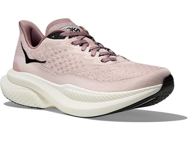 (取寄) ホカオネオネ レディース マッハ 6 Hoka women Mach 6 Cosmic Pearl/Quartzite