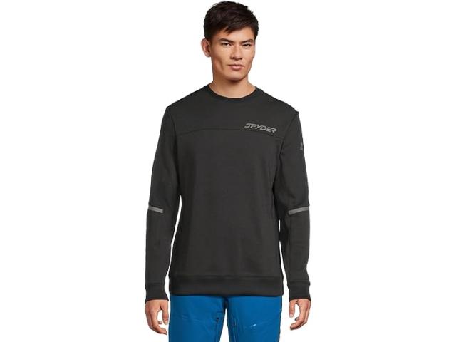 (取寄) スパイダー メンズ スピード フリース クルー Spyder men Speed Fleece Crew Black