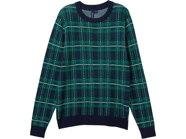 (取寄) ジャニー アンド ジャック ボーイズ プレイド クルーネック セーター (トドラー/リトル キッズ/ビッグ キッズ) Janie and Jack boys Plaid Crewneck Sweater (Toddler/Little Kids/Big Kids) Multicolor