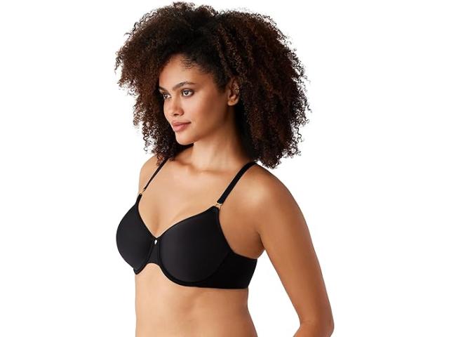 (取寄) ワコール レディース シンプリー ダン シームレス アンダーワイヤー Tシャツ ブラ Wacoal women Simply Done Seamless Underwire T-Shirt Bra Black_1
