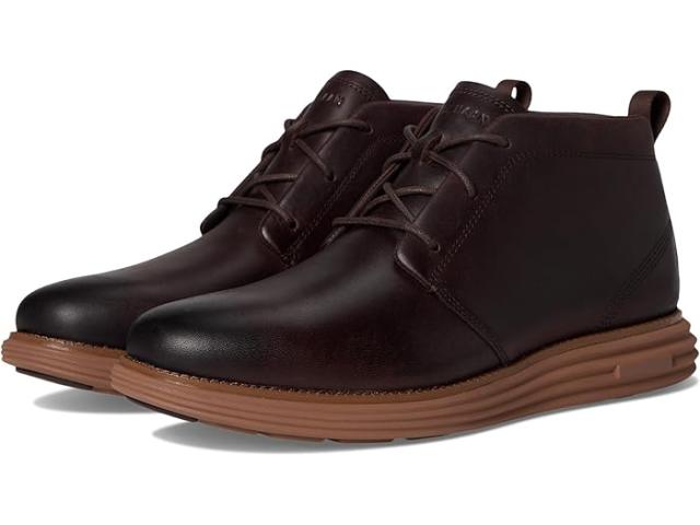 (取寄) コールハーン メンズ オリジナルグランド リマスタード ウォータープルーフ チャッカ ブーツ Cole Haan men Originalgrand Remastered Waterproof Chukka Boots Chocolate Raisin/Natural/Dark Sequoia Wp