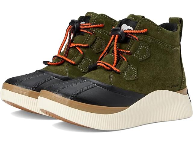 (取寄) ソレル キッズ キッズ アウト n アバウト Iv クラシック Wp (リトル キッド/ビッグ キッド) SOREL Kids kids SOREL Kids Out N About IV Classic WP (Little Kid/Big Kid) Utility Green/Blackの通販は 21,790円