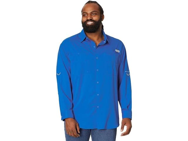 (取寄) コロンビア メンズ ビッグ アンド トール タミアミ リ L/S Columbia men Columbia Big & Tall Tamiami II L/S Vivid Blue