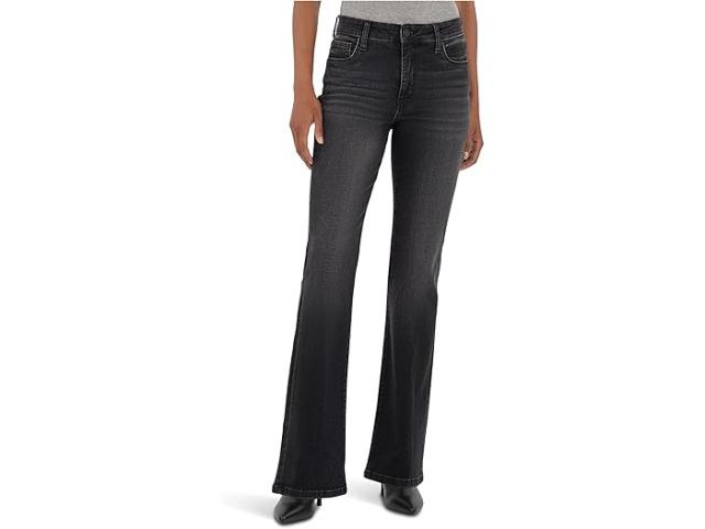 (取寄) カット フロム ザ クロス レディース アナ ハイライズ ファブ AB フレア-ベイビー Dn オール オーバー KUT from the Kloth women Ana High-Rise Fab Ab Flare-Baby Dn All Over Multiplicity