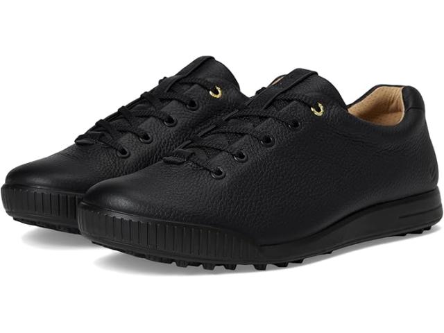 (取寄) エコー ゴルフ メンズ ストリート レトロ ハイブリット ウォータープルーフ ゴルフ シューズ ECCO Golf men Street Retro Hybrid Waterproof Golf Shoe Black