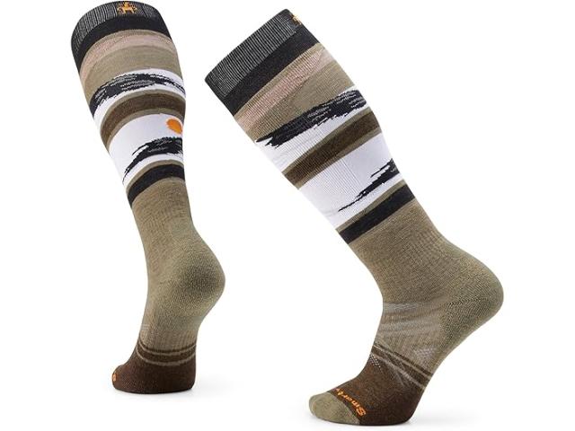 (取寄) スマートウール メンズ スキー フル クッション ミッドナイト スキー パターン オーバー ザ カーフ Smartwool men Smartwool Ski Full Cushion Midnight Ski Pattern Over the Calf Winter Moss