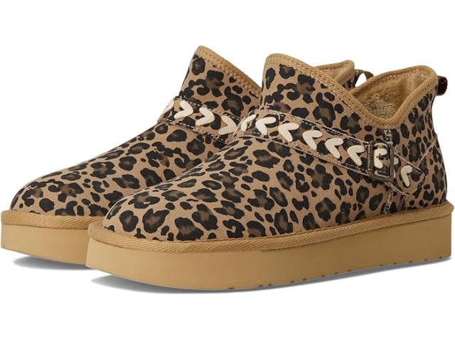 (取寄) ブローフィッシュ マリブ レディース  Blowfish Malibu women Mokolo Leopard Print Faux Suede