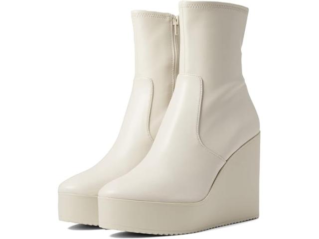 (取寄) スティーブマデン レディース ウィットネス ウェッジ ブーティ Steve Madden women Steve Madden Witness Wedge Bootie Boneの通販は