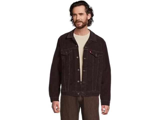 (取寄) リーバイス メンズ メンズ ザ トラッカー ジャケット Levi's Mens men The Trucker Jacket Black Coffee