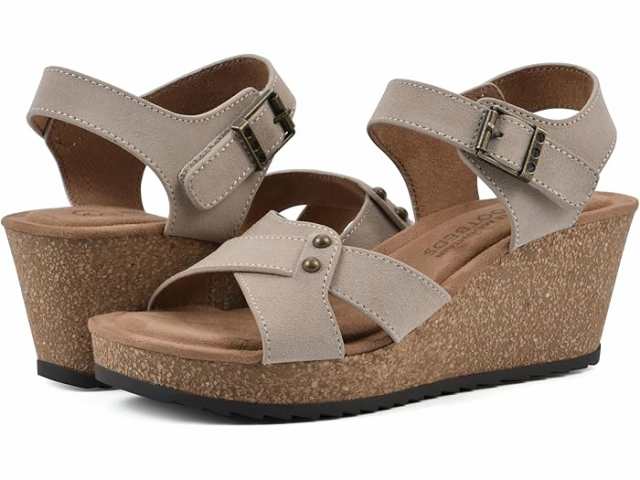 (取寄) ホワイトマウンテン レディース プレゾ White Mountain women Prezo Sandal Wood/Suedeの通販は 16,360円