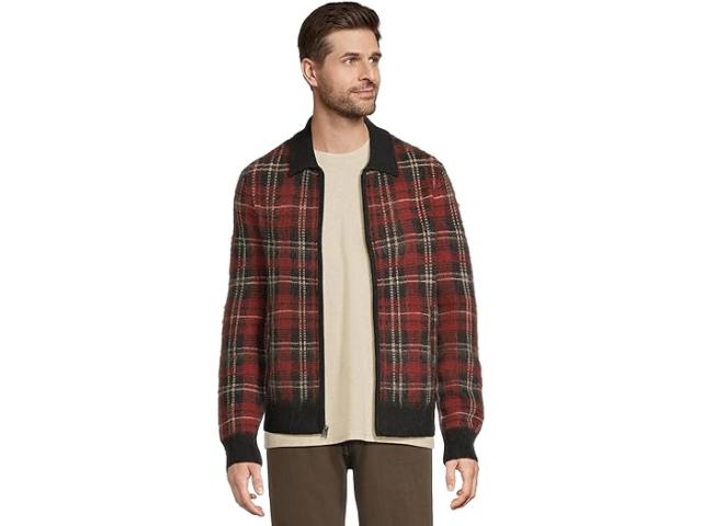 (取寄) オールセインツ メンズ ネトル カーディガン AllSaints men Nettle Cardigan Red