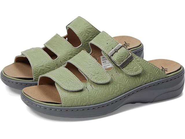 (取寄) プロペット レディース ブリージー ウォーカー スライド Propet women Breezy Walker Slide Summer Green