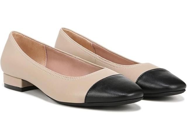 (取寄) ライフストライド レディース カメオ 3 バレエ フラッツ LifeStride women LifeStride Cameo 3 Ballet Flats Black/Taupe 13,429円