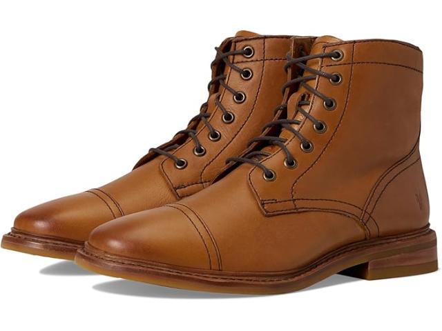 (取寄) フライ メンズ ポール ミッド レース Frye men Paul Mid Lace Saddle