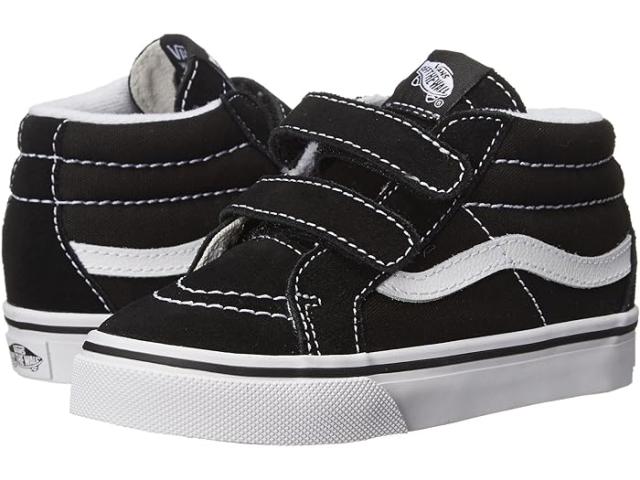 (取寄) バンズ キッズ キッズ SK8 ミッド リイシュー V (トドラー) Vans Kids kids Vans Kids SK8 Mid Reissue V (Toddler) Black/True Whiteの通販は