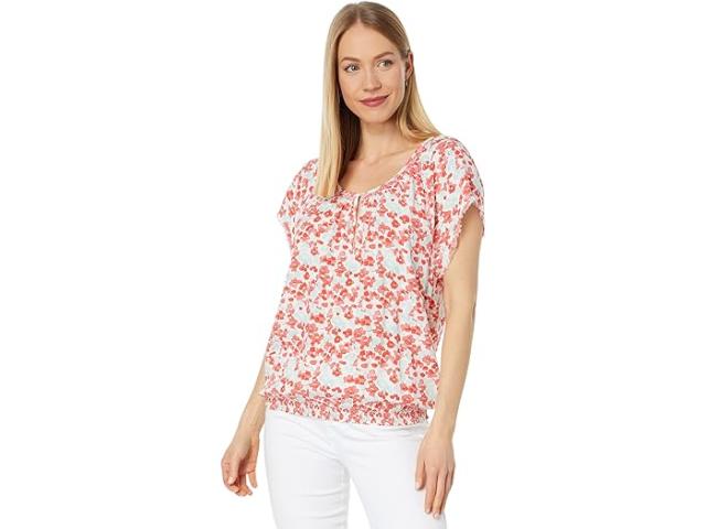(取寄) カーヴ デザイン レディース ライリリー トップ Carve Designs women Carve Designs Lilly Top Grapefruit Bloomの通販は