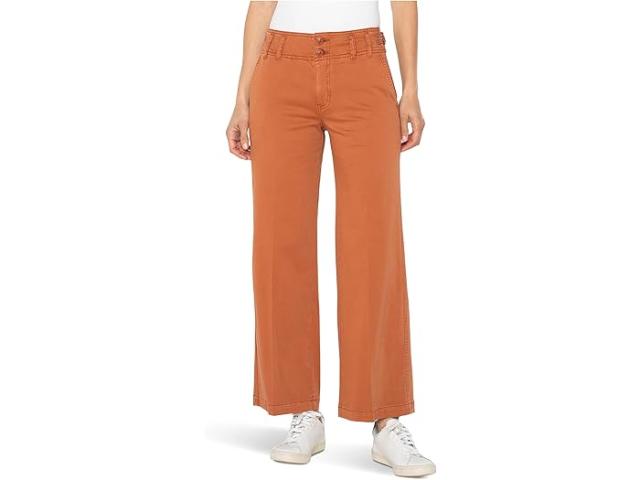 (取寄) リバプールロサンゼルス レディース ハイライズ Cinch ウェスト ワイド レッグ パンツ Liverpool Los Angeles women High-Rise Cinch Waist Wide Leg Pants Ginger Spice