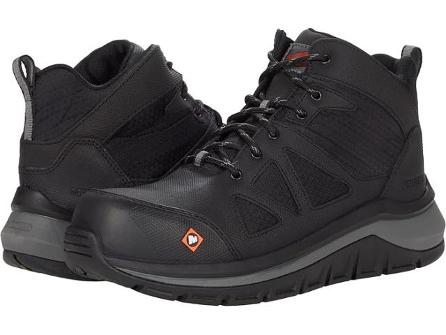 (取寄) メレル ワーク フルベンチ スピード ミッド CF Merrell Work Fullbench Speed Mid CF Black