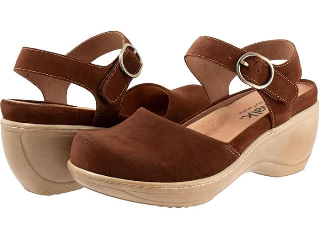 (取寄) ソフトウォーカー レディース マベル SoftWalk women SoftWalk Mabelle Chesnut Suede