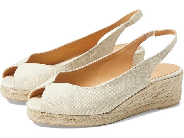 (取寄) カスタニエール レディース バーバラ 30 ウム ウェッジ エスパドリーユ CASTANER women Barbara 30 mm Wedge Espadrille Ivoryの通販は