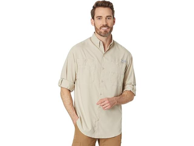 (取寄) コロンビア メンズ タミアミ リ L/S Columbia men Columbia Tamiami II L/S Fossil