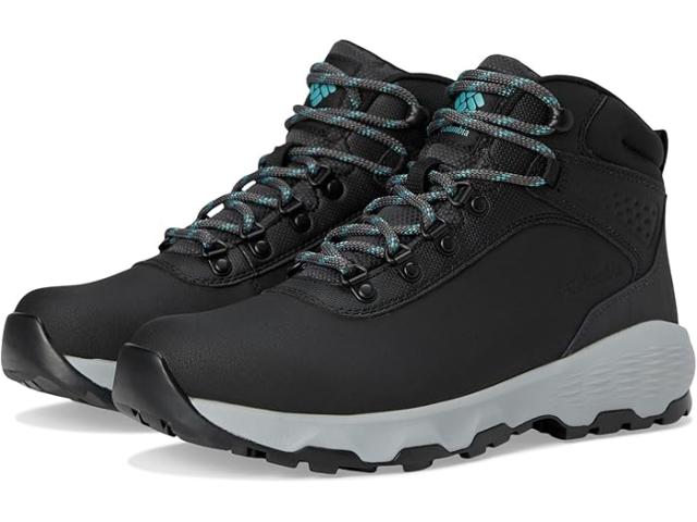 (取寄) コロンビア レディース ニュートン ワンダー レザー Columbia women Columbia Newton Wander Leather Black/Teal