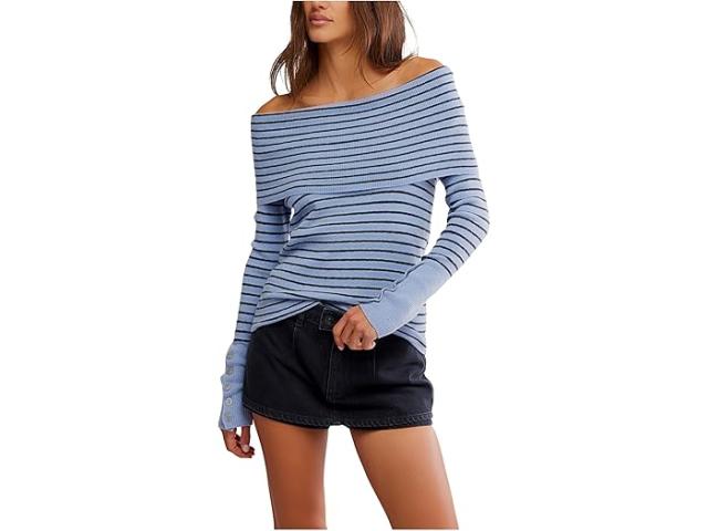 (取寄) フリーピープル レディース エバーグリーン セーター Free People women Evergreen Sweater Peri Combo