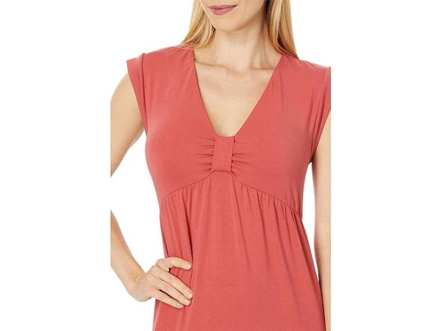 (取寄) トミーヒルフィガー レディース ソリッド ティアード ミディ ドレス Tommy Hilfiger women Tommy Hilfiger Solid Tiered Midi Dress Mineral Redの通販は