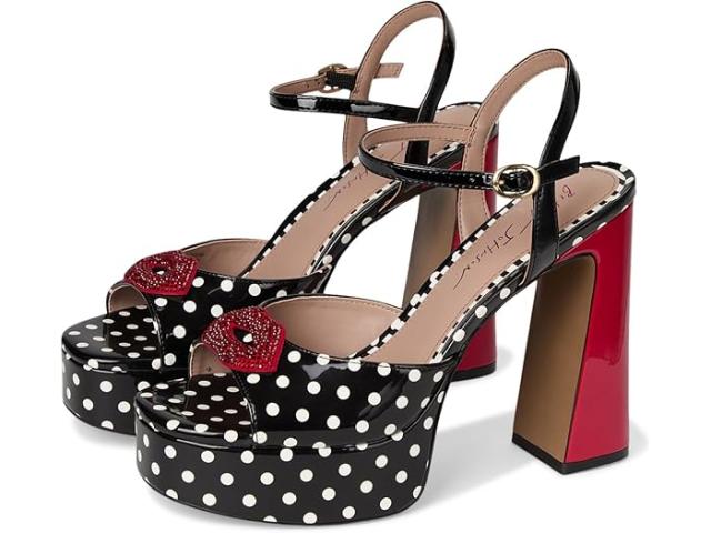 (取寄) ブルー バイ ベッツィジョンソン レディース アリソン Blue by Betsey Johnson women Allyson White Black Polka Dot