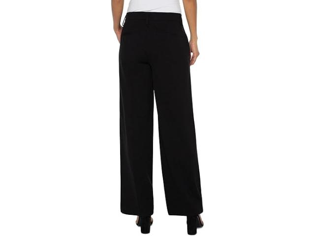 (取寄) リバプールロサンゼルス レディース ケルシー ワイド レッグ トラウザー スーパー ストレッチ ポンテ 31 Liverpool Los Angeles women Liverpool Los Angeles Kelsey Wide Leg Trouser Super Stretch Ponte 31" Black_1