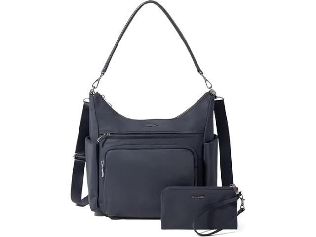 (取寄) バッガリーニ レディース ノリータ コンバーチブル ホーボー Baggallini women Nolita Convertible Hobo French Navy Twill