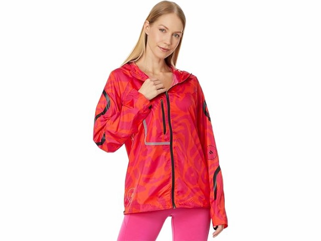 (取寄) アディダス バイ ステラマッカートニー レディース トゥルーペース ランニング ジャケット プリンテッド IP2489 adidas by Stella McCartney women adidas by Stella McCartney TruePace Running Jacket Printed IP2489 Real Magentaの通販は 40,160円